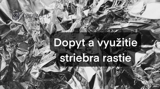 Striebro v zelených technológiách: Prečo bude rásť dopyt, investicne striebro