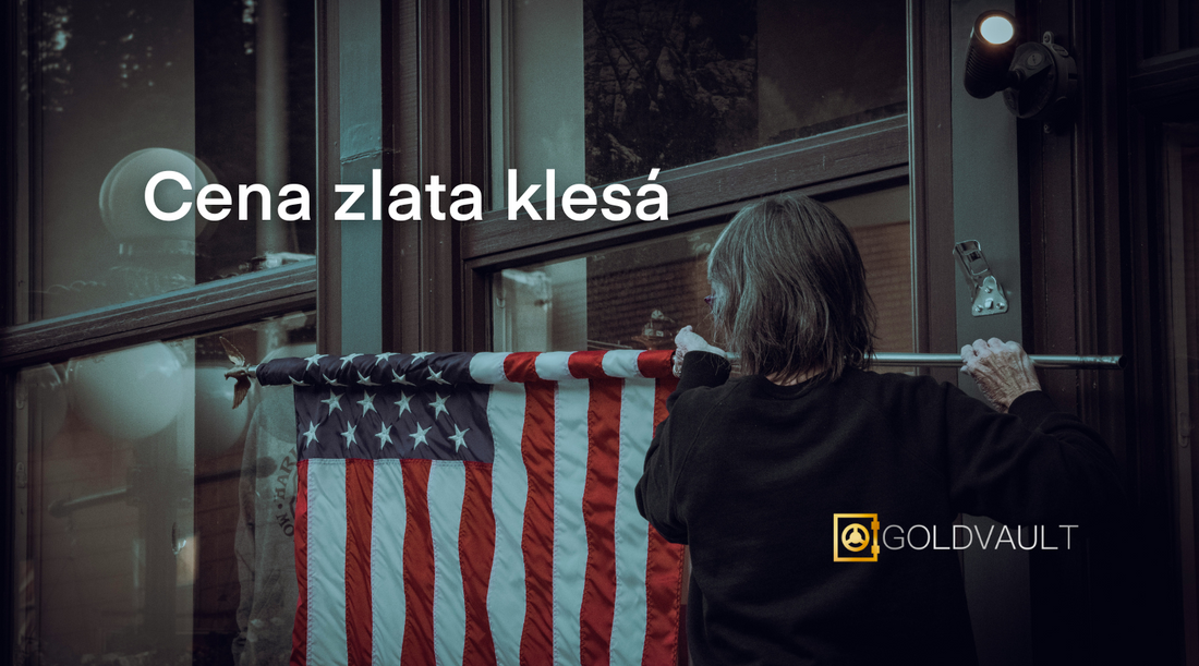 Ceny zlata klesajú po voľbách v USA
