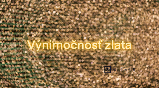 Výnimočnosť zlata, investičné zlato