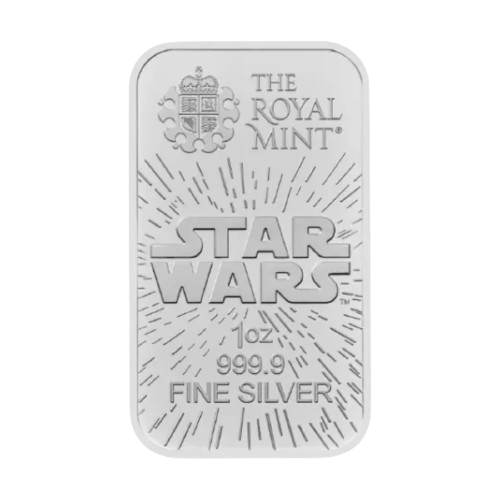 1 Unca (31,1 g) The Royal Mint Star Wars Investičná strieborná tehlička