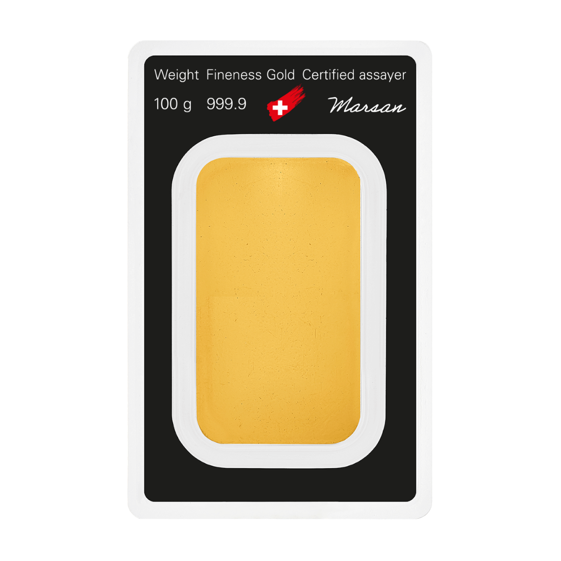 100g Argor Heraeus SA Švajčiarsko Investičná zlatá tehlička (Úschova)