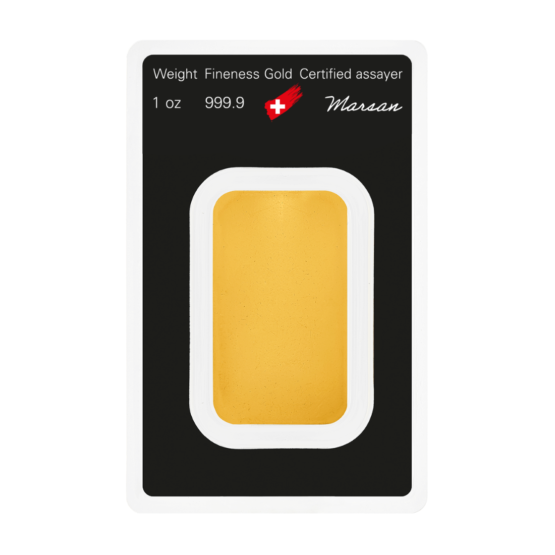 1 Unca (31,1 g) Argor Heraeus SA Švajčiarsko Investičná zlatá tehlička (Úschova)