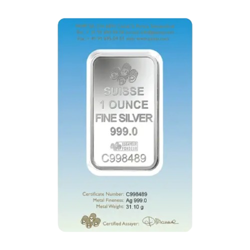 1 Unca (31,1 g) PAMP Buddha Investičná strieborná tehlička