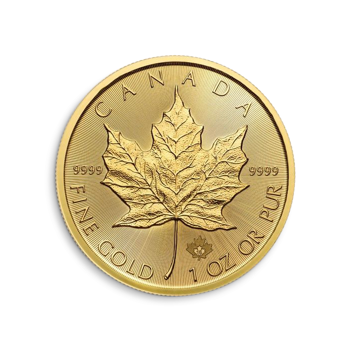 1 Unca (31,1g) Zlatá investičná minca Maple Leaf
