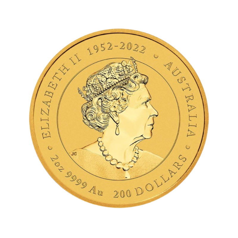 2 Unce Zlatá investičná minca Rok Draka Lunárna Séria 2024