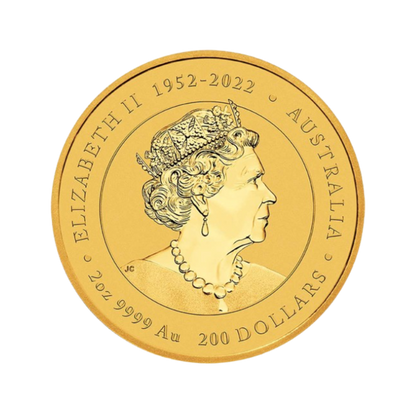 2 Unce Zlatá investičná minca Rok Draka Lunárna Séria 2024