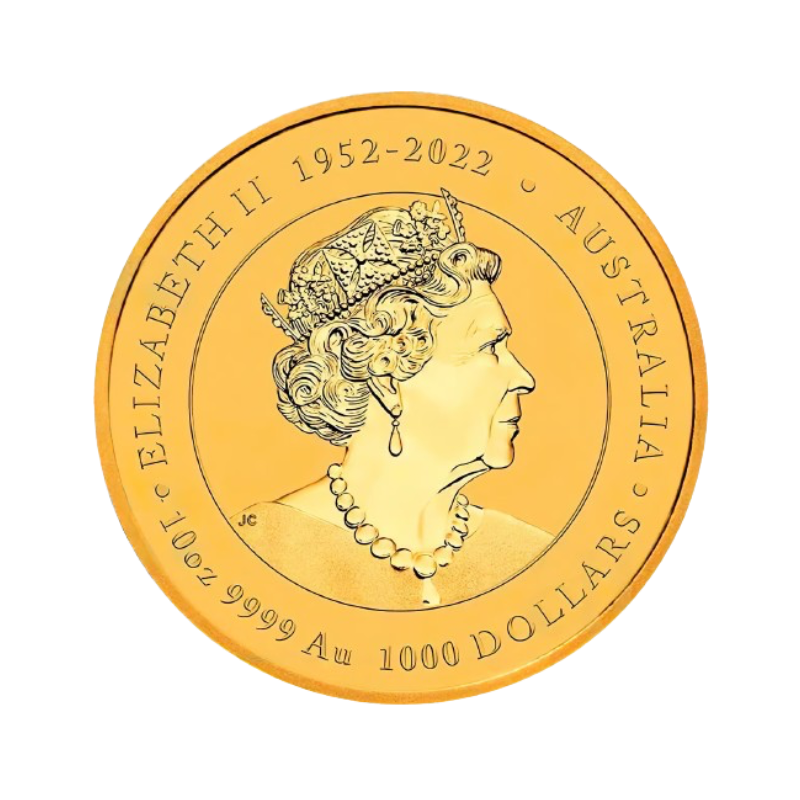 10 Uncí Zlatá investičná minca Rok Draka Lunárna Séria 2024