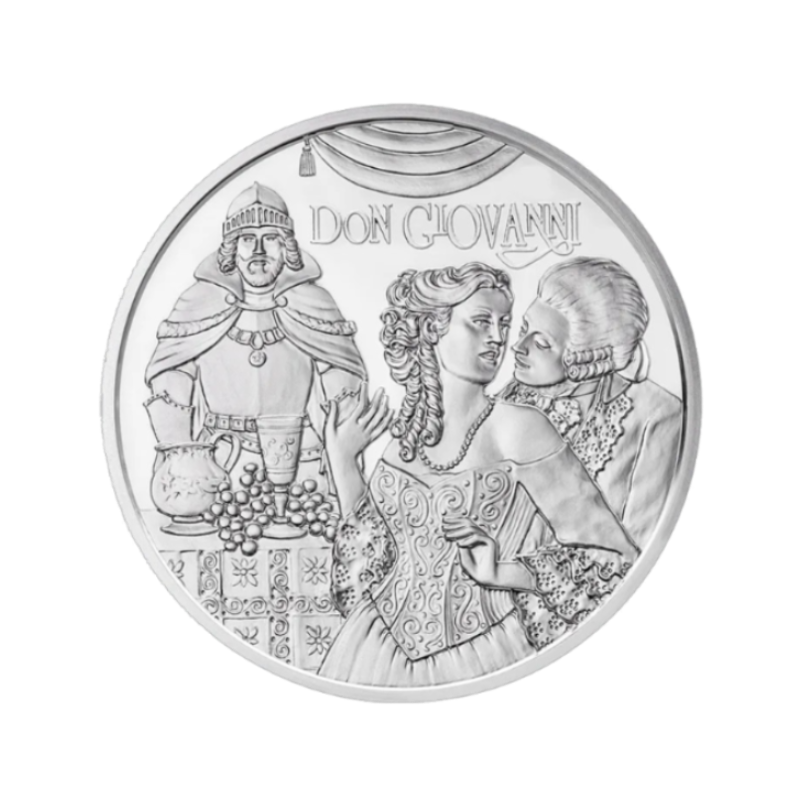 20 Euro Strieborná minca Mozart: Mýtus