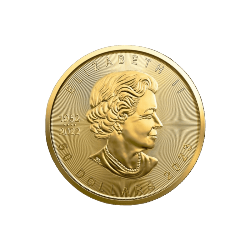 Zlatá investičná minca Maple Leaf 1 Unca (31,1g)