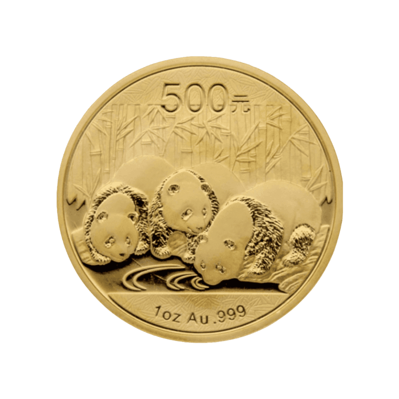 Zlatá investičná minca Čínska Panda 2013 1 Unca (31,1g)