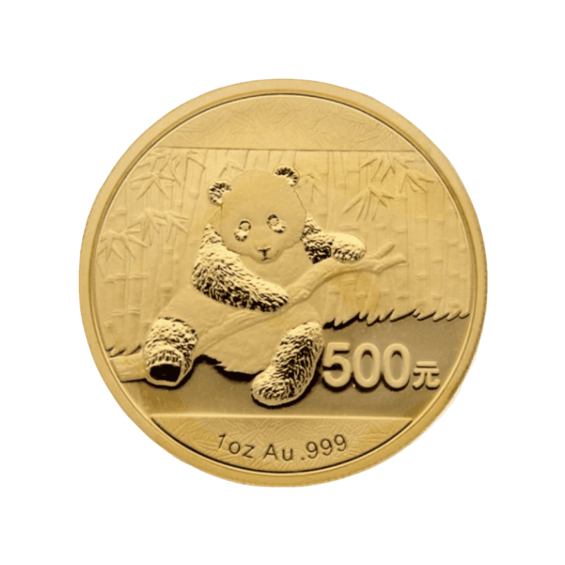 Zlatá investičná minca Čínska Panda 2014 1 Unca (31,1g)