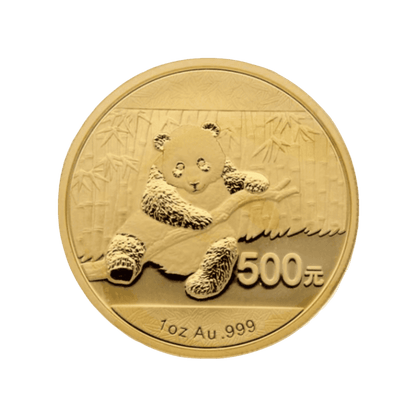 Zlatá investičná minca Čínska Panda 2014 1 Unca (31,1g) 