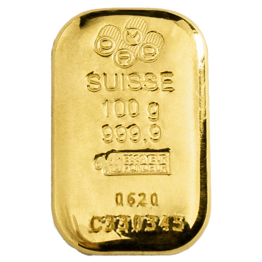 Investičná zlatá tehlička PAMP  100g