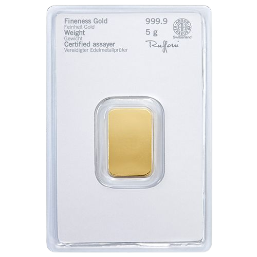 5g Heraeus Nemecko Investičná zlatá tehlička