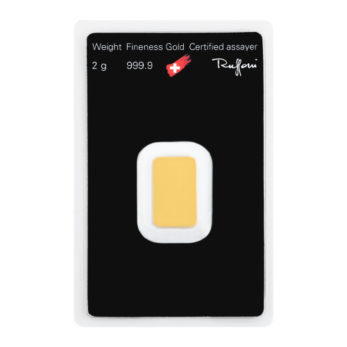 2g Argor Heraeus SA Švajčiarsko Investičná zlatá tehlička