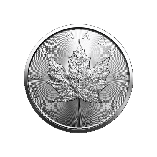 Strieborná investičná minca Maple Leaf 1 Unca (31,1g)