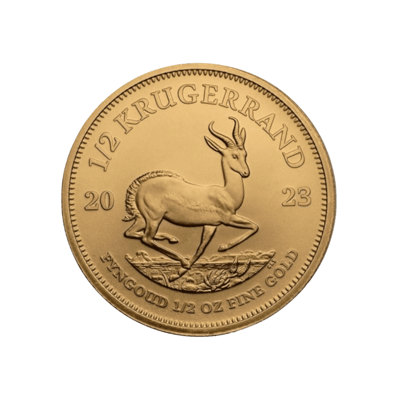 Zlatá investičná minca Krugerrand 1/2 Unce