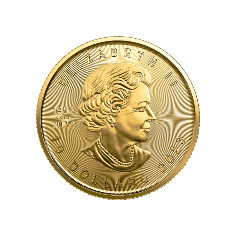Zlatá investičná minca Maple Leaf 1/4 Unce