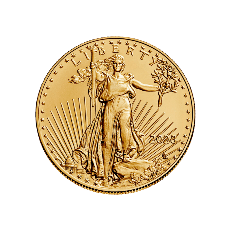 Zlatá investičná minca American Eagle 1/10 Unce