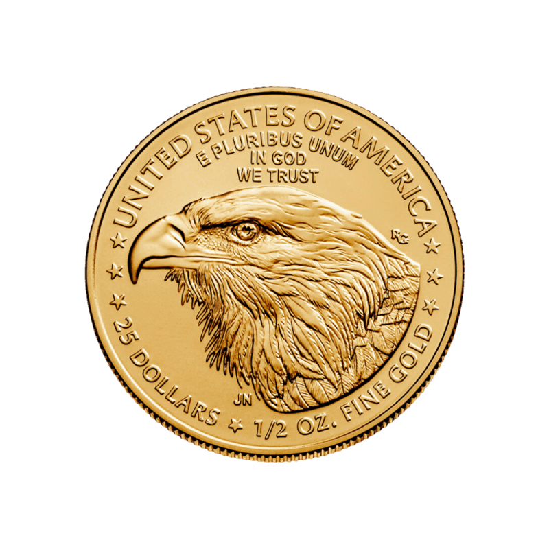 Zlatá investičná minca American Eagle 1/2 Unce