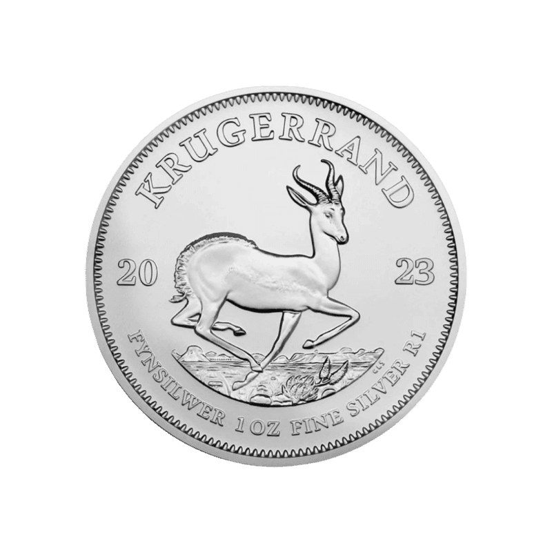 Strieborná investičná minca Krugerrand 1 Unca (31,1g)