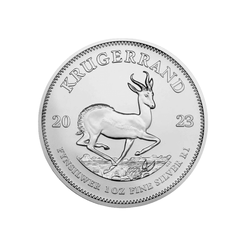 Strieborná investičná minca Krugerrand 1 Unca (31,1g) 