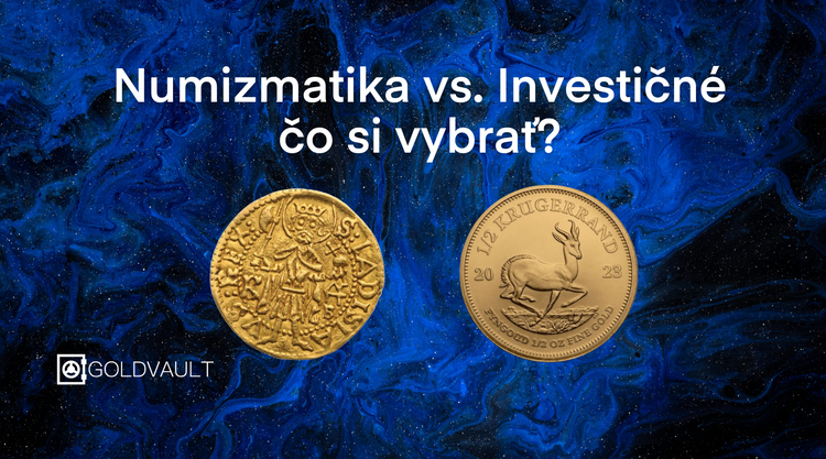 Investičné zlato, alebo numizmatika: Čo sa oplatí viac?