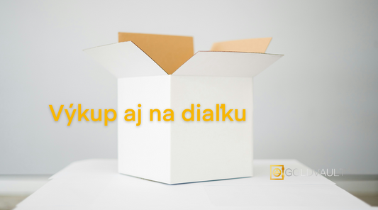 Výkup investičného zlata na diaľku