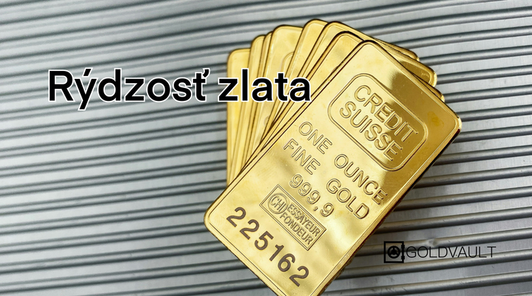 rydzost a cistota zlata