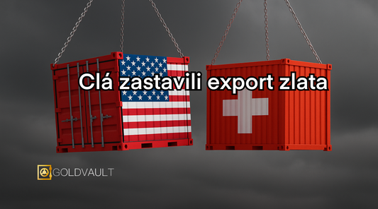 Americké clá zastavili export zlata zo Švajčiarska, investicne zlato