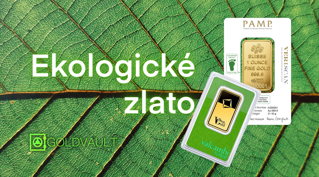 Ekologické zlato, ekologicke investicne zlato, green gold, goldvault.sk