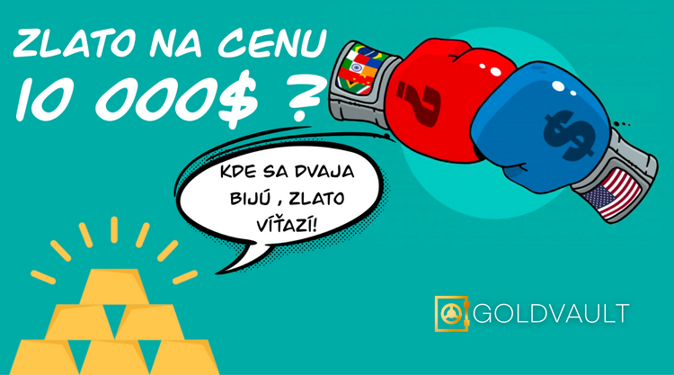 Môže cena zlata presiahnuť hranicu 10 tisíc dolárov?