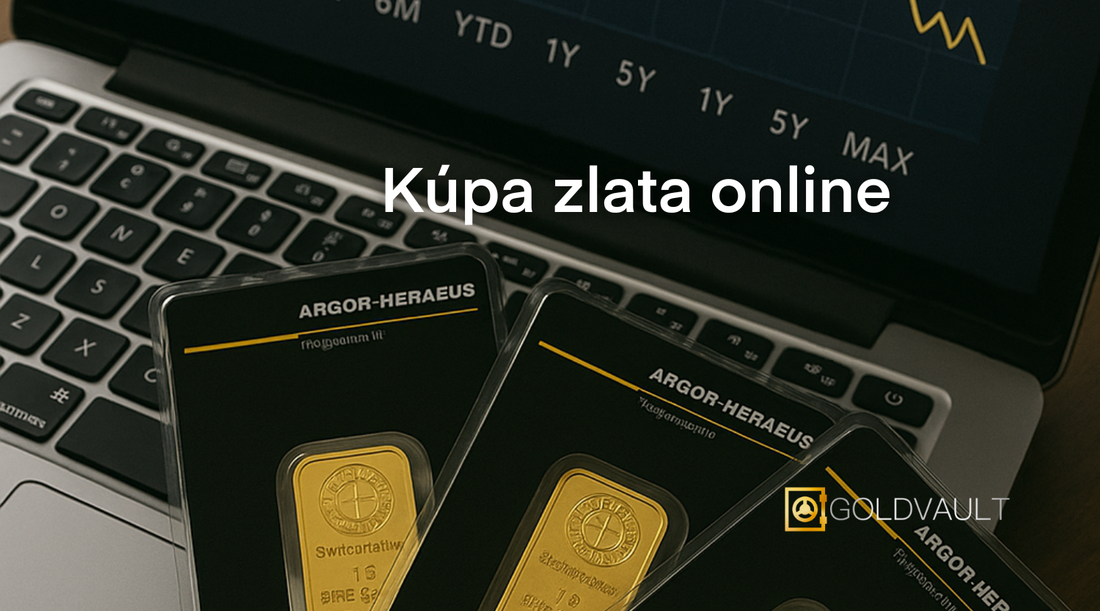 Kúpa investičného zlata online