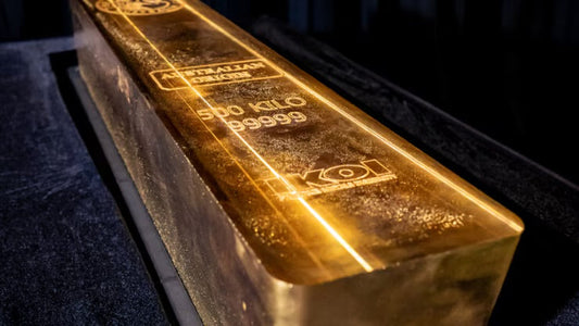 Perth Mint vyrobila najväčšiu zlatú tehličku na svete