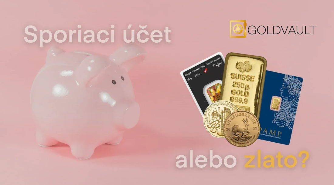 Sporenie v zlate: ako funguje a oplatí sa v roku 2026?