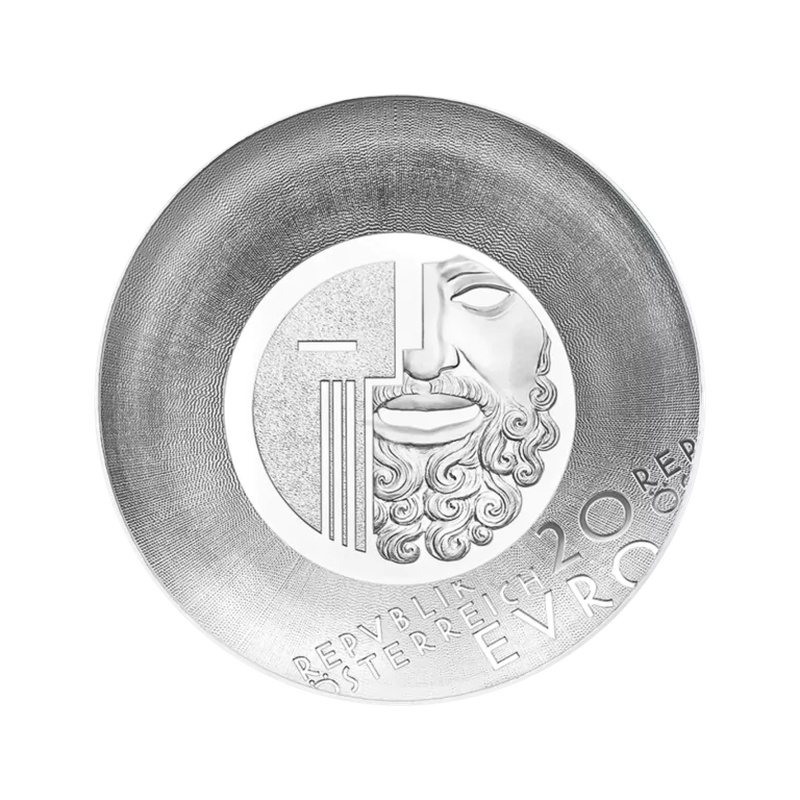 20 Euro Strieborná minca 100 rokov Salzburských festivalov