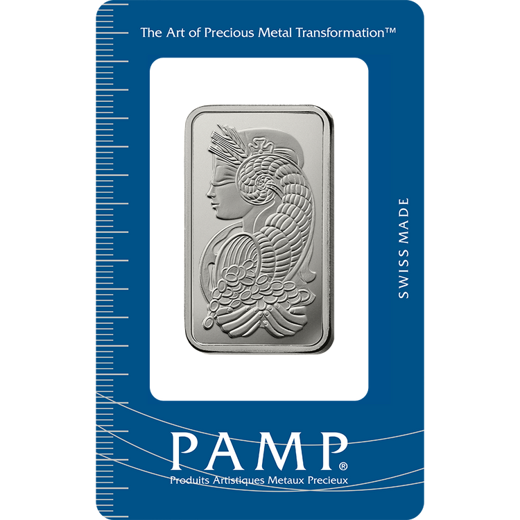 PAMP 1 unca platinová tehlička investičná platina