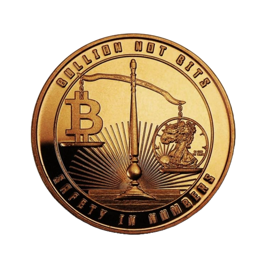 Medená minca Bullion Not Bits – 1 Oz
