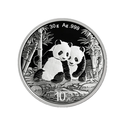 30g Strieborná investičná minca Čínska Panda