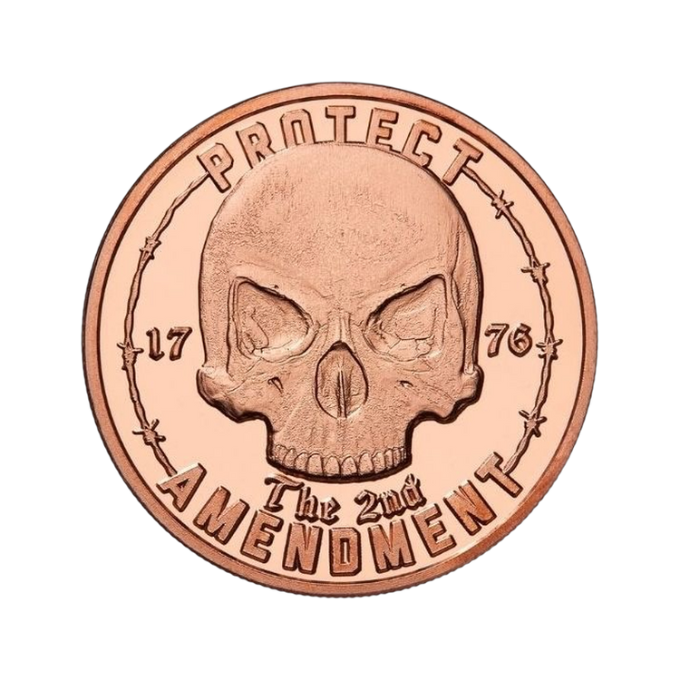 Medená minca Protect the 2nd Amendment – 1 Oz