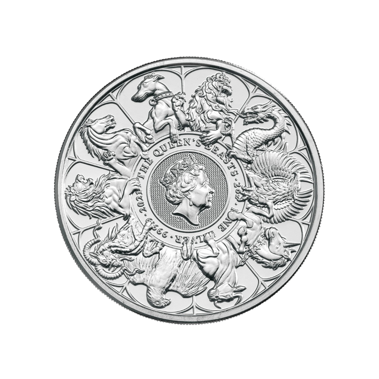 Queen's Beasts 2021 - Completer Coin Strieborná investičná minca
