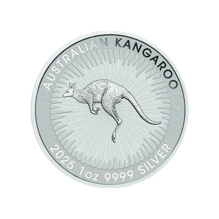 1 Unca  Strieborná investičná minca Kangaroo