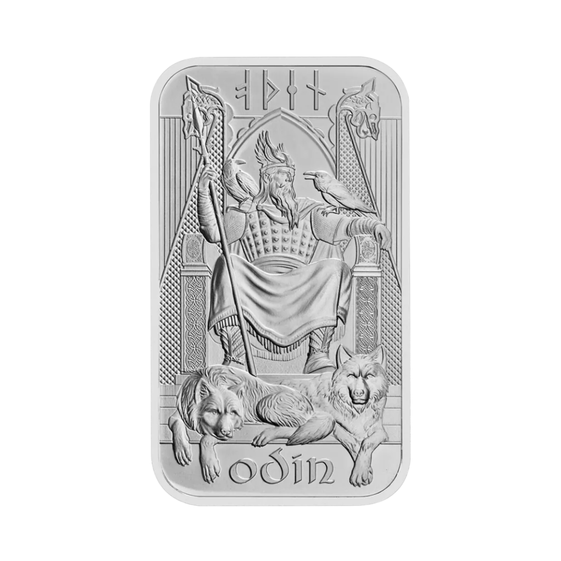 1 unca (31,1g) Odin - The Royal Mint Strieborná investičná tehlička