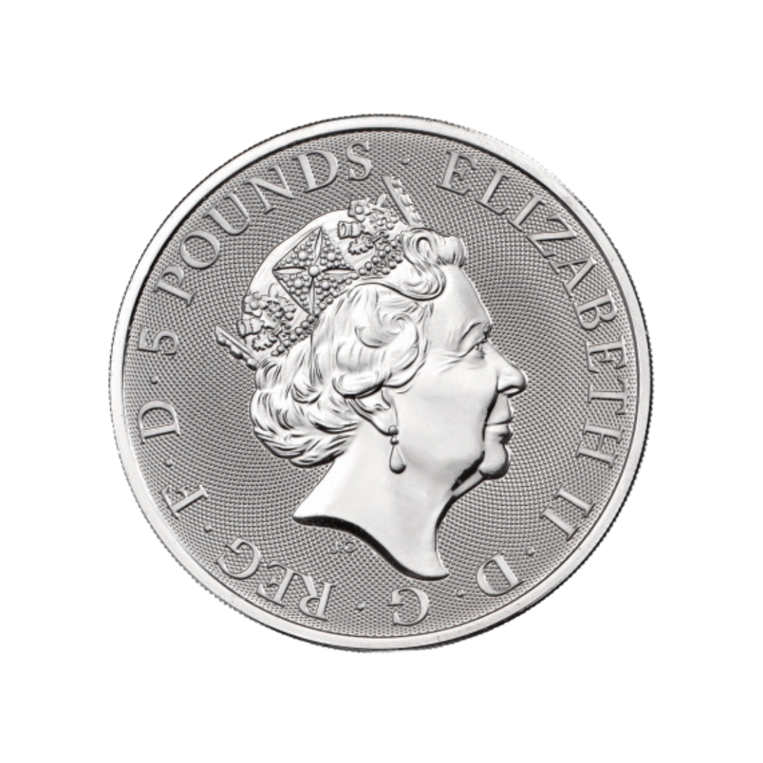 2 Unce (62,2g) Queen's Beasts 2021 - Completer Coin Strieborná investičná minca