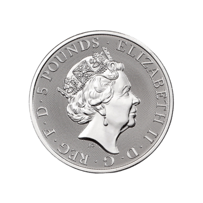 2 Unce (62,2g) Queen's Beasts 2021 - Completer Coin Strieborná investičná minca