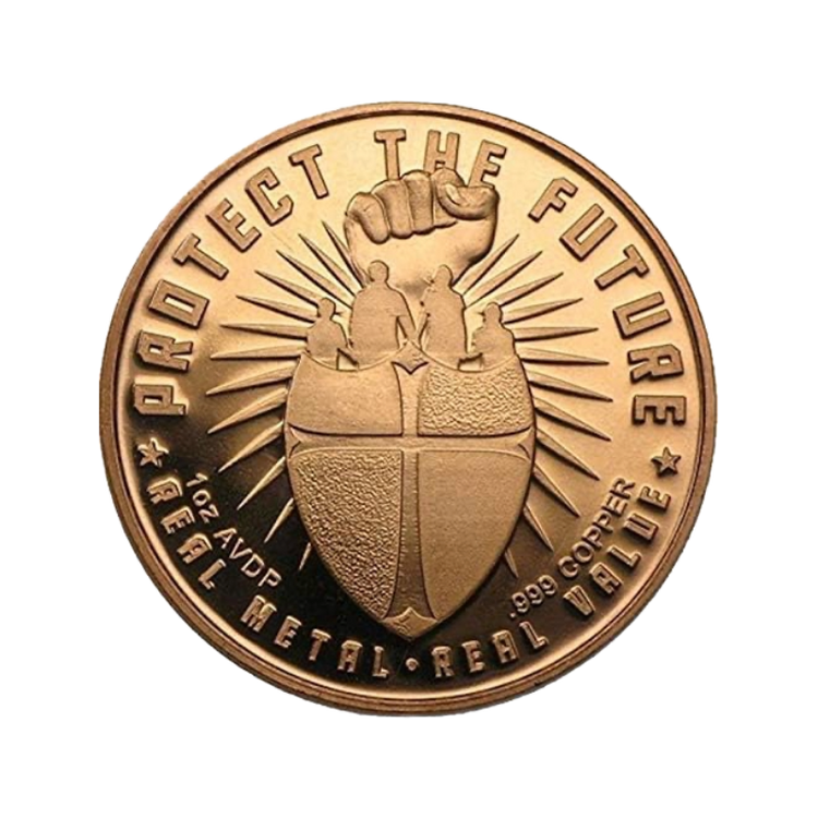 Medená minca Bullion Not Bits – 1 Oz