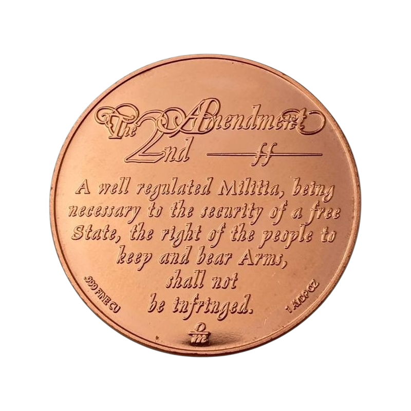 Medená minca Protect the 2nd Amendment – 1 Oz