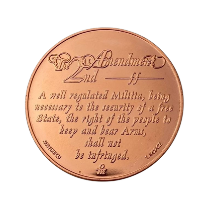 Medená minca Protect the 2nd Amendment – 1 Oz