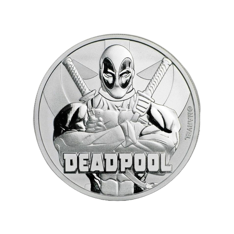 Sada strieborných mincí 9 × 1 oz Marvel Series (2017–2021) Tuvalu