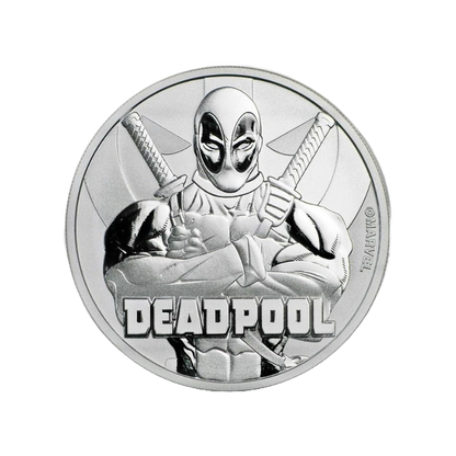 Sada strieborných mincí 9 × 1 oz Marvel Series (2017–2021) Tuvalu